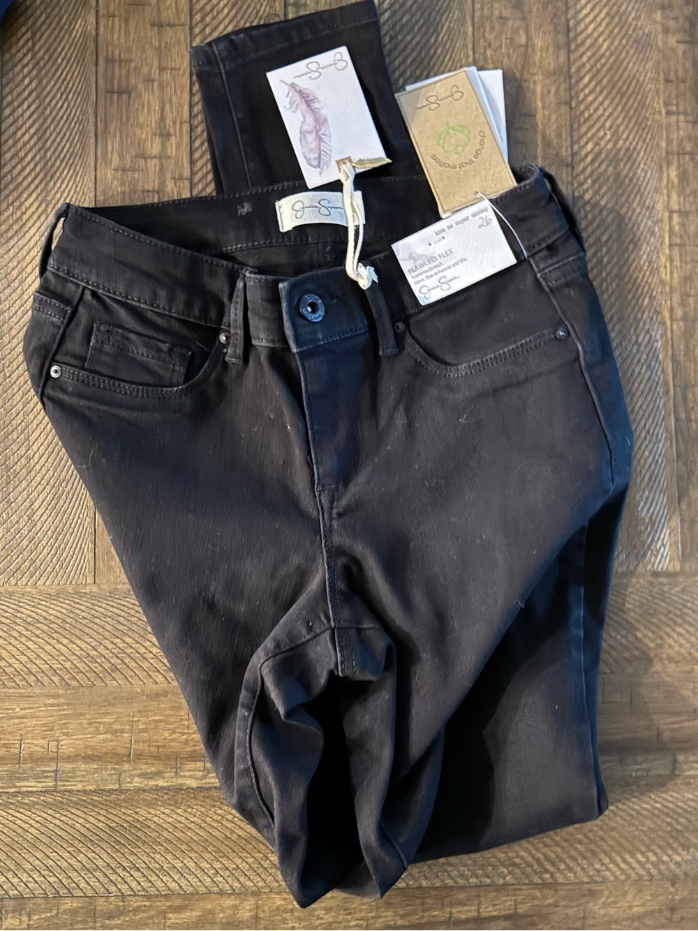 Jessica Simpson Skinny Jeans in Black size 2